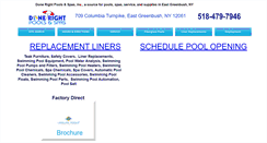 Desktop Screenshot of donerightpoolsandspas.com